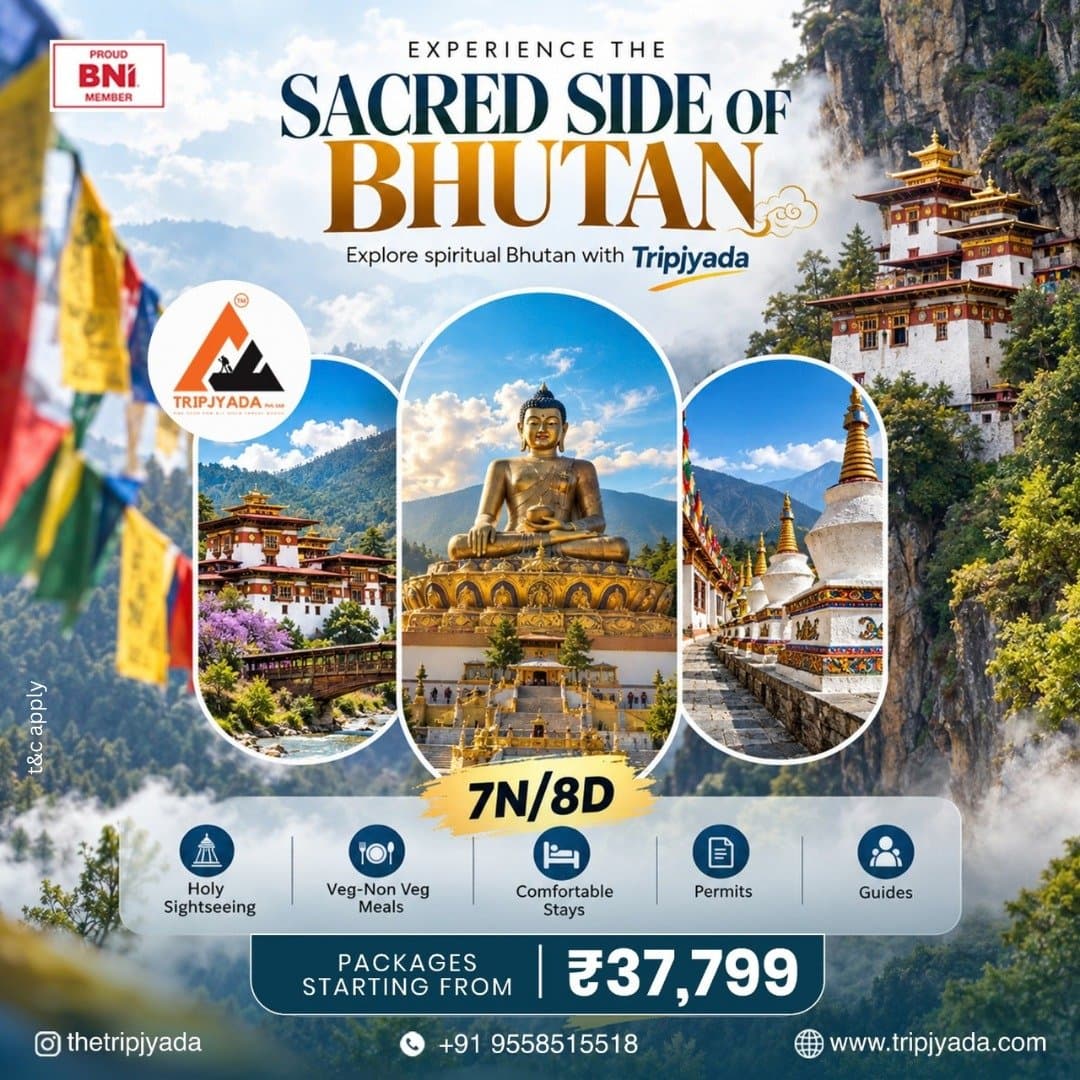 Tripjyada Bhutan group tour