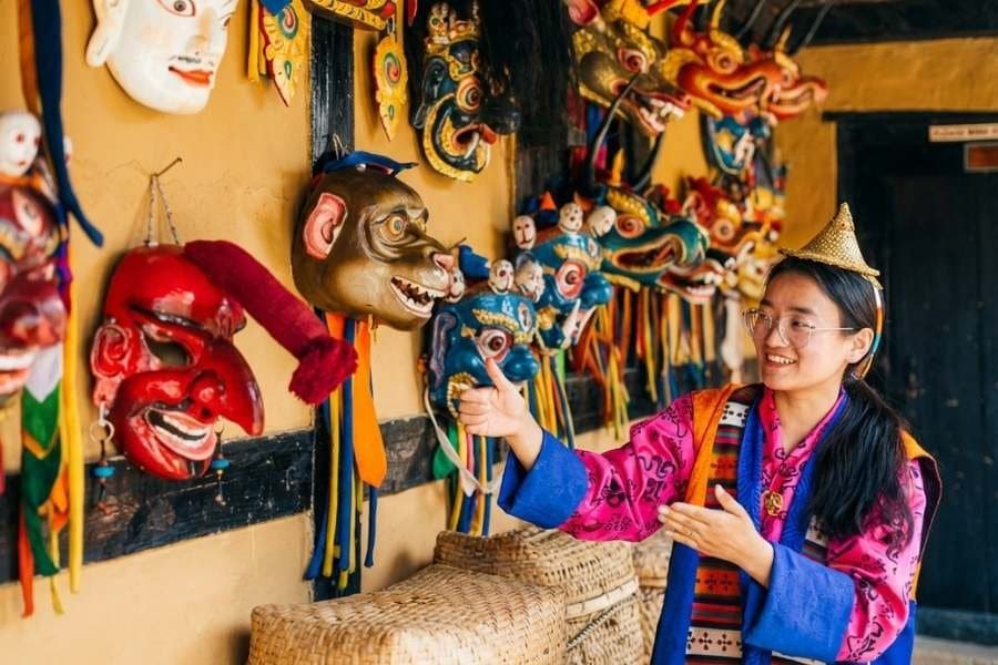 Bhutan Mask Shop