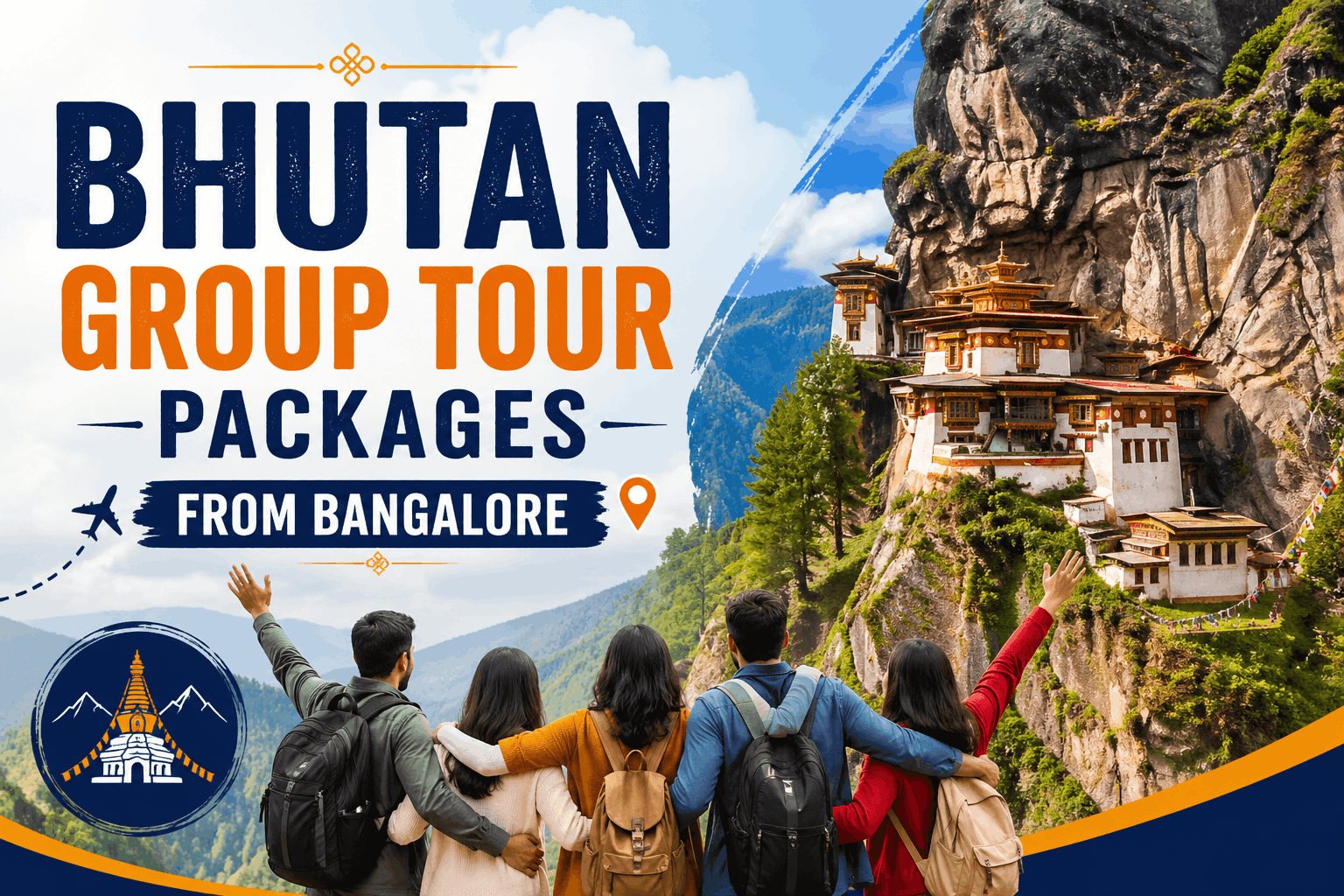 Bhutan Group Tour Packages From Bangalore With Tripjyada