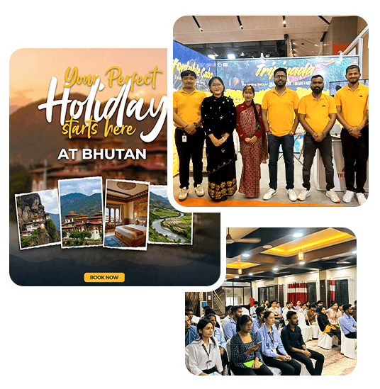 Tripjyada team and Bhutan holidays