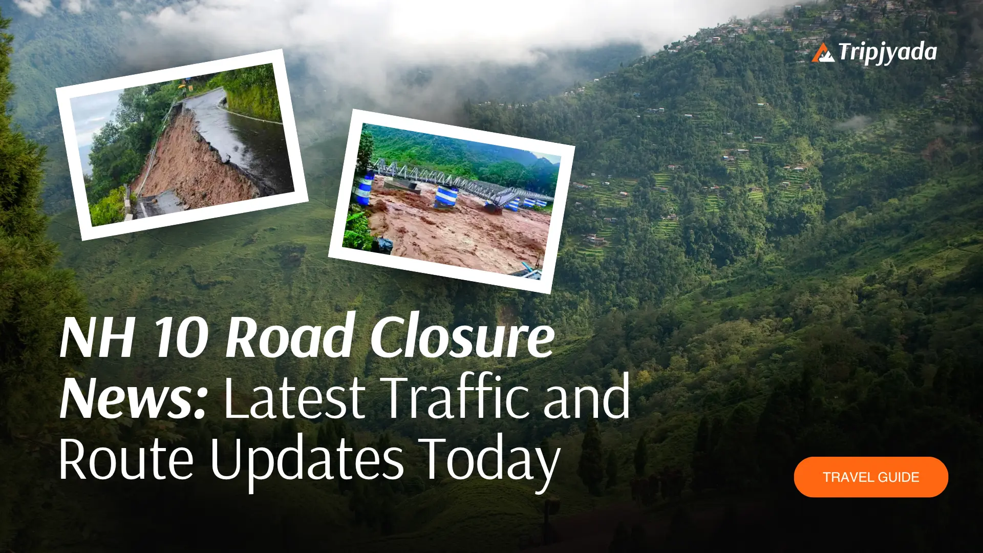 NH 10 road closed Due To the flood situation in North Bengal
