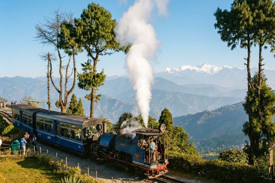 darjeeling, toy train